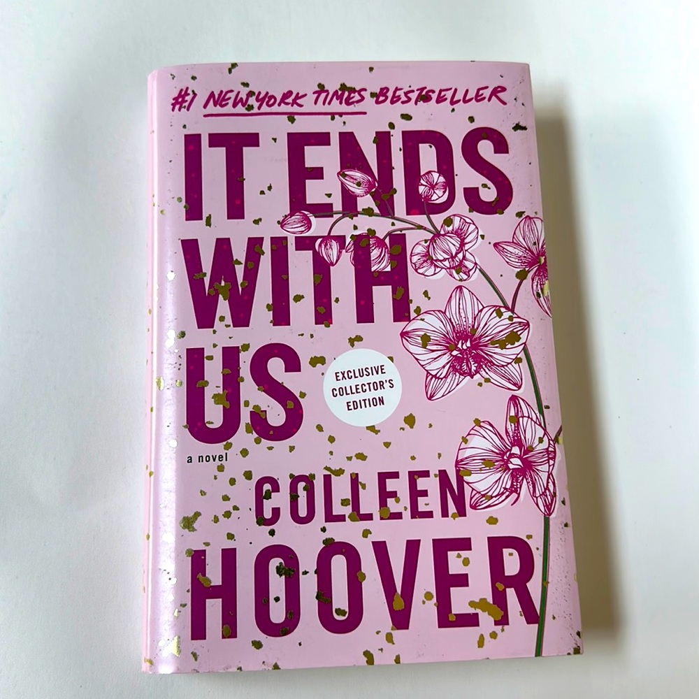 It Ends With Us by Colleen Hoover Collectors Edition - Brans New!